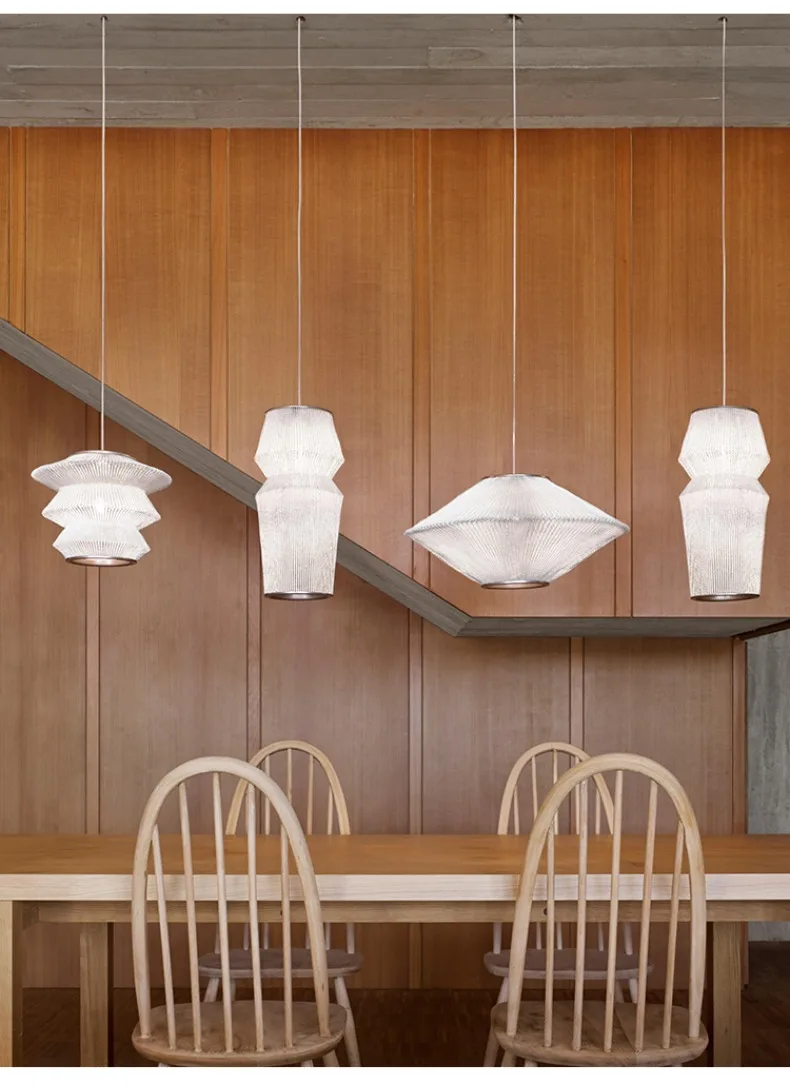 

Wabi-sabi Designer Stainless Steel Pendant Lights Led E27 Modern Light Fixtures Art Decor Homestay Living/model Room Bedroom Bar