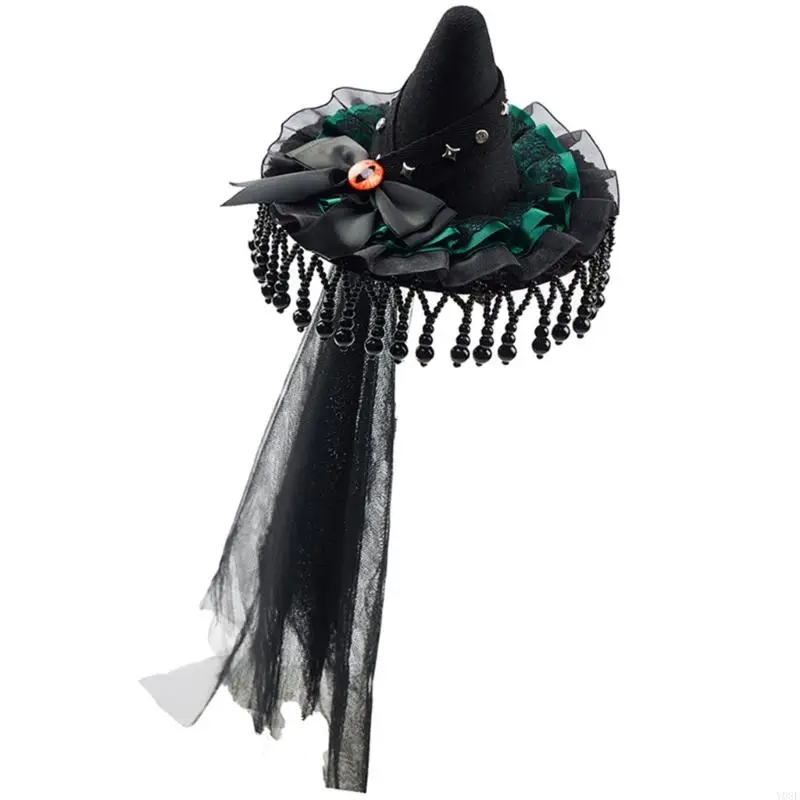Steampunk Spitze Trim Haarnadel Elegante Süße Mesh Haar Clip Motorhaube Kopfschmuck Foto Requisiten Für Frauen Und Mädchen – Detail 4