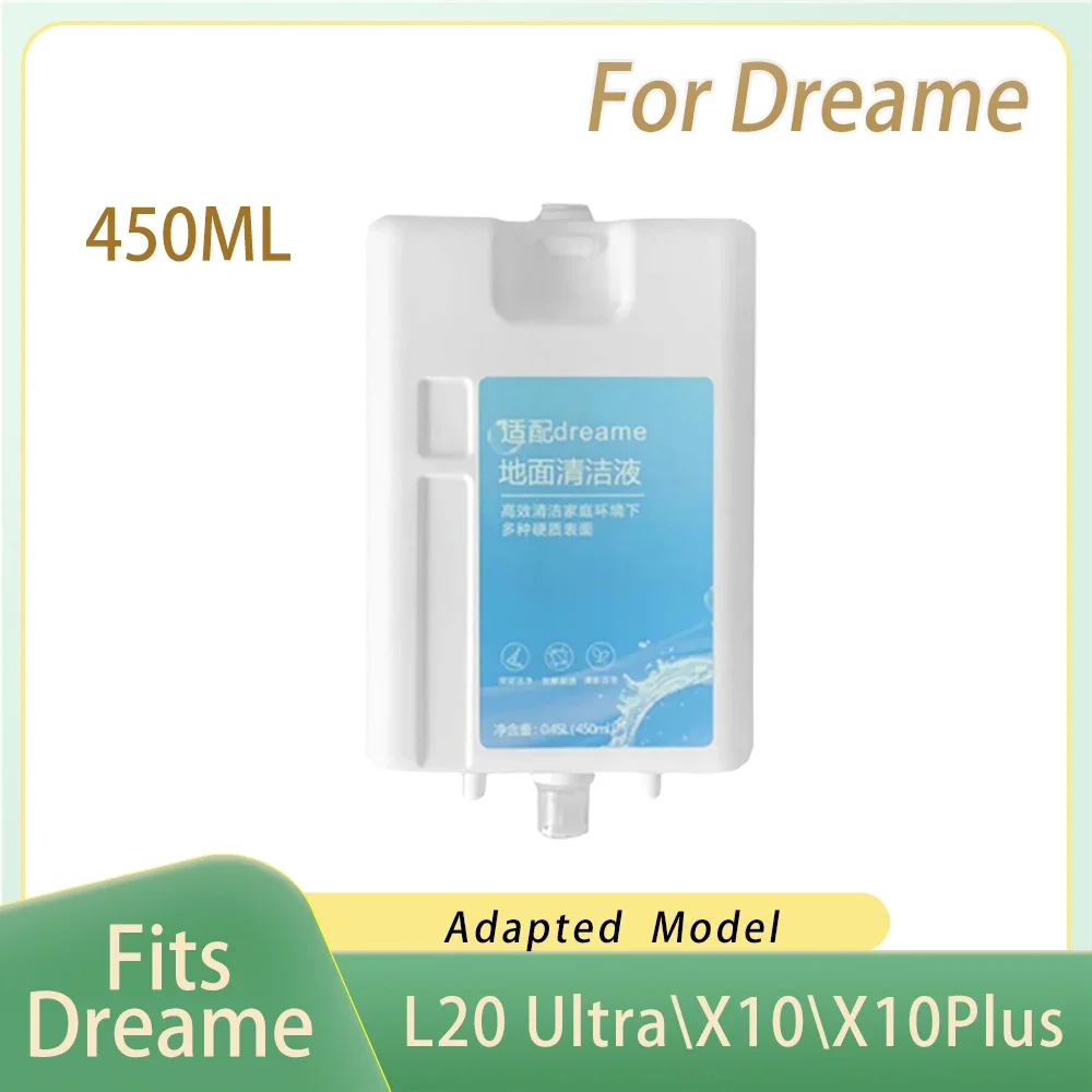 Liquid For Dreame L20 Ultra/L10 Prime/X10/X20 Pro Plus Vacuum Cleaner Fluid Replacements 450ML Detergent Cleaning Solution