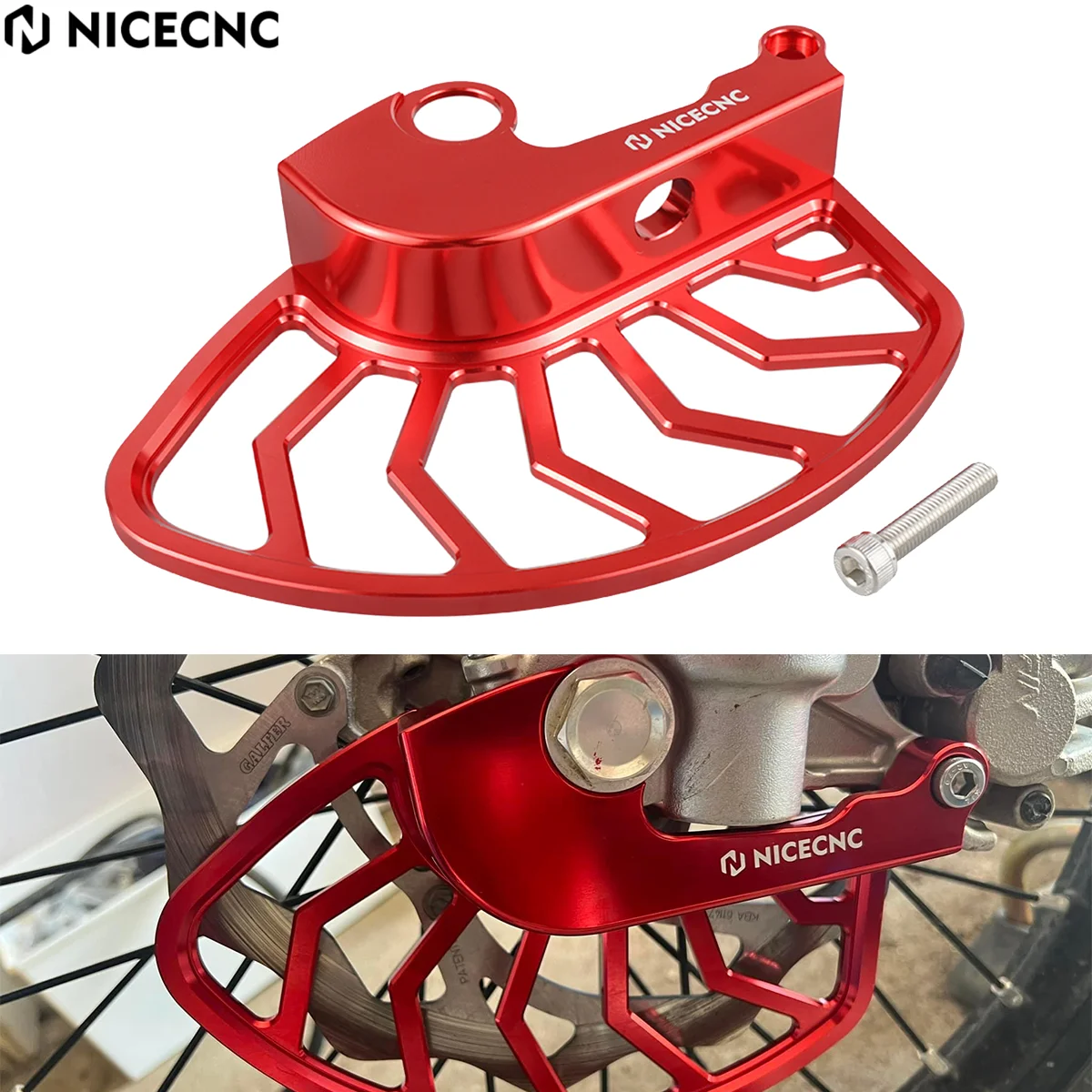 NICECNC For 2020-2024 Beta RR300 RR 480 430 390 350 300 250 125 RACING Race Edition Motorcycle Front Brake Disc Guard Protector