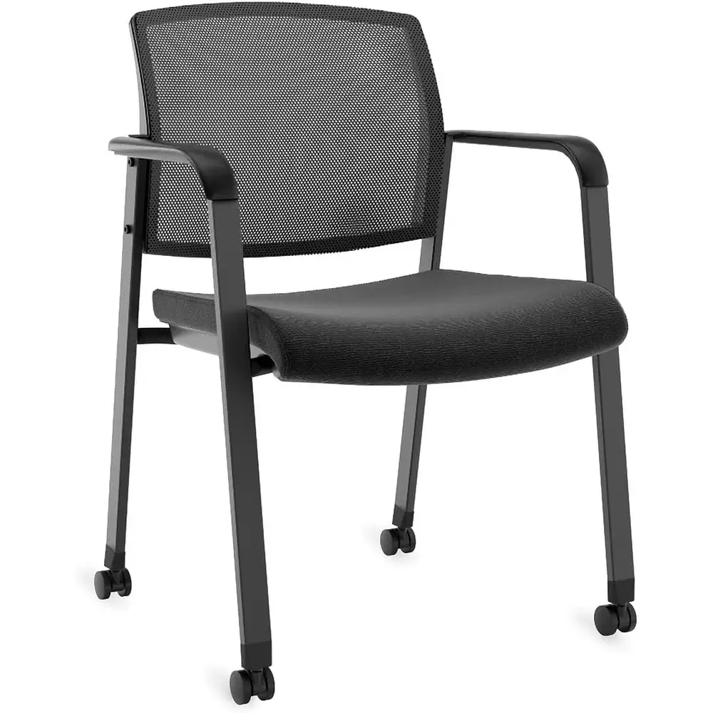 

Mesh Stackable Ergonomic Chair in Black