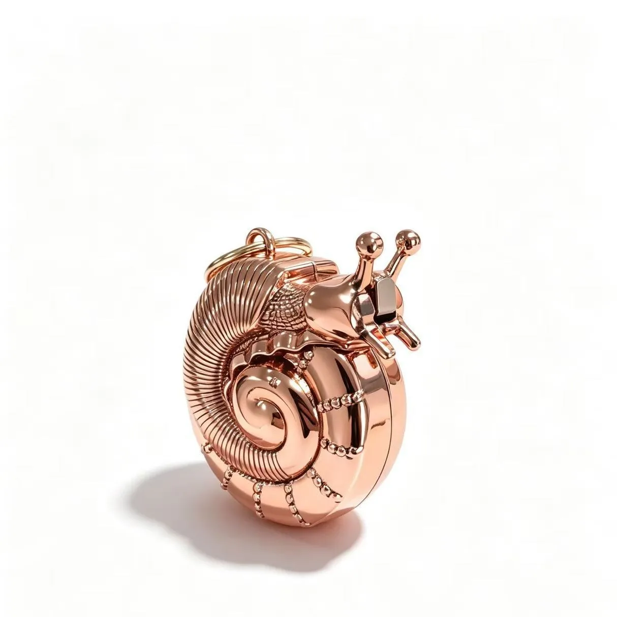 Snail-Shaped Tape Measure, Portable Measuring Tool, Alloy Decorative Ruler