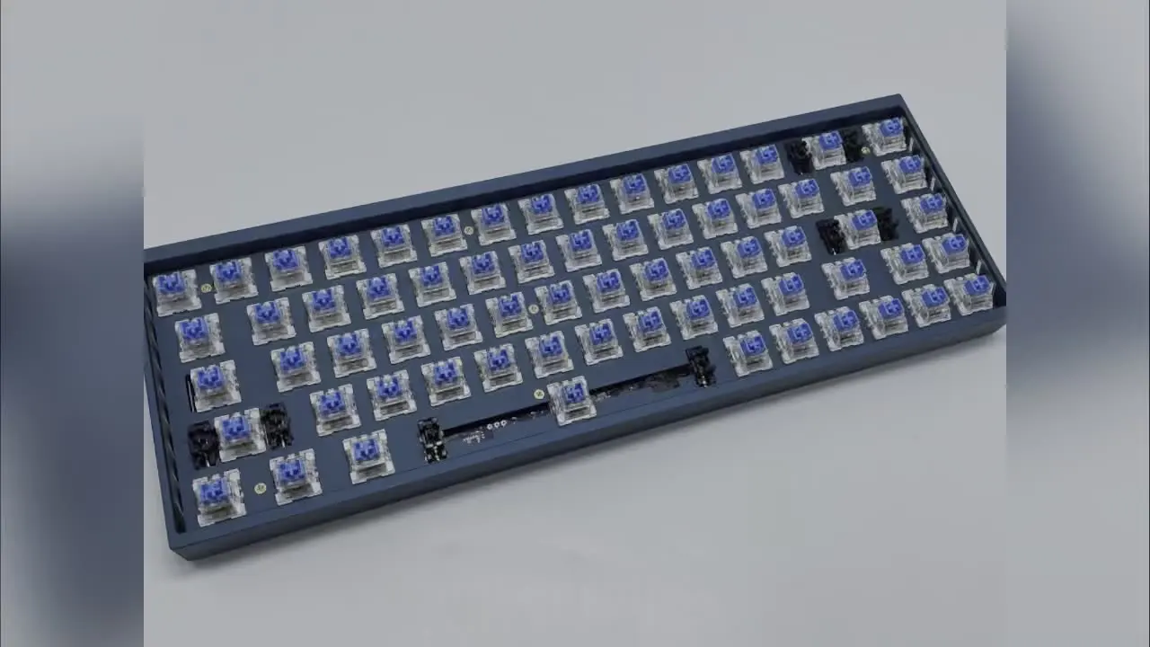 Tùy Chỉnh OEM Gia Công CNC Chơi Game Nhôm Cơ CNC Ốp Lưng Bàn Phím Cơ Ốp Lưng