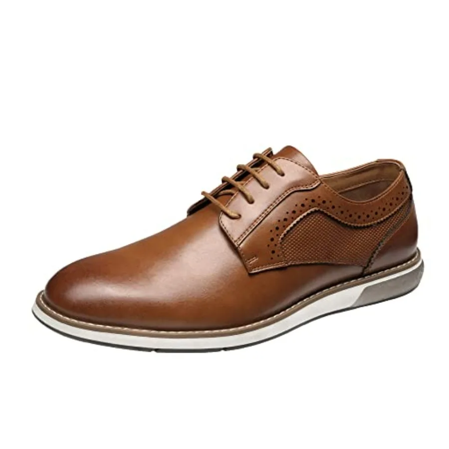 

Men's Casual Dress Sneaker Shoes, Business Formal Derby Plain Toe Oxfords Crossflex GentEdge