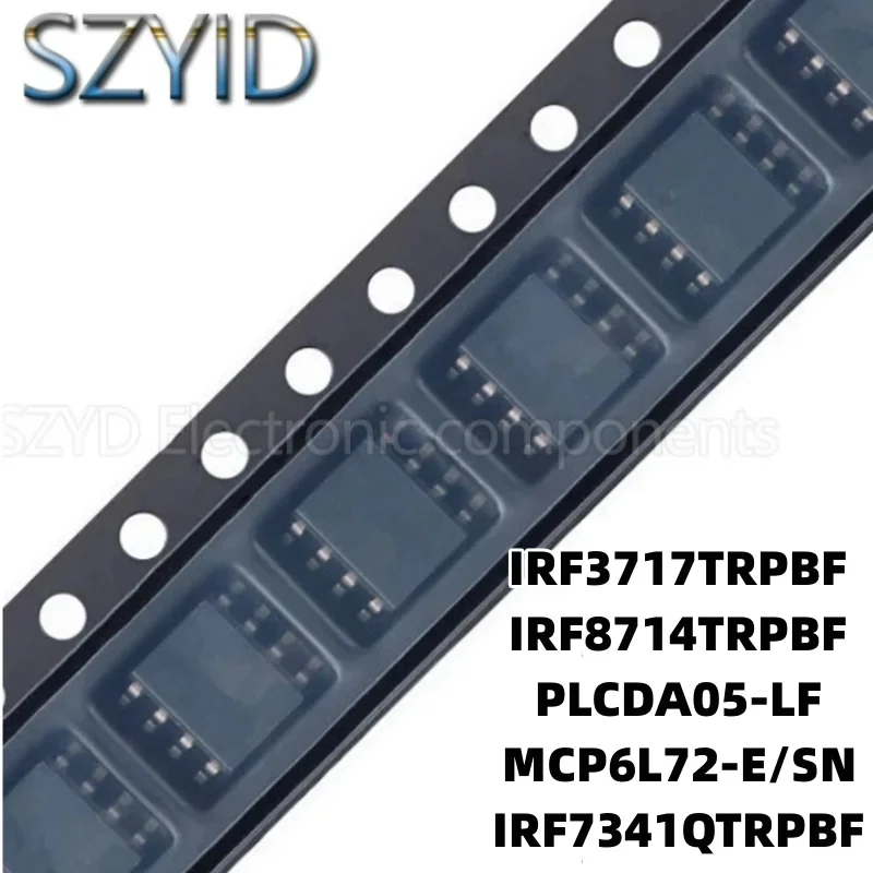 1PCS SOP8-IRF3717TRPBF IRF8714TRPBF PLCDA05-LF MCP6L72-E/SN IRF7341QTRPBF