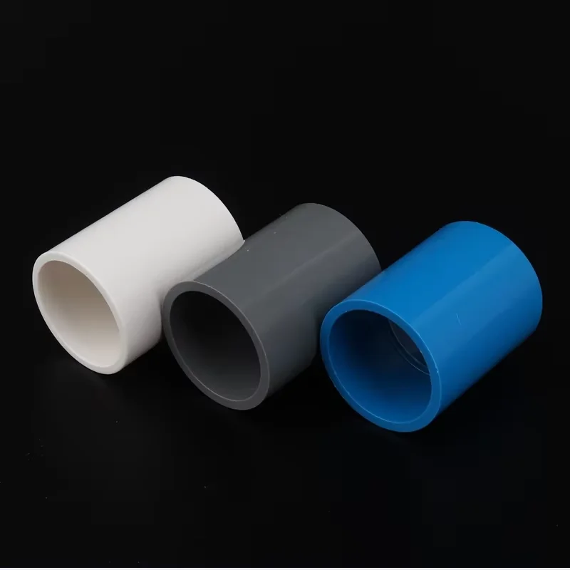 16/20/25/32/40/50/63/75/90-200mm PVC Straight Connector 2 Way Joint Garden Irrigation Aquarium Fish Tank Pipe Adapters Fittings