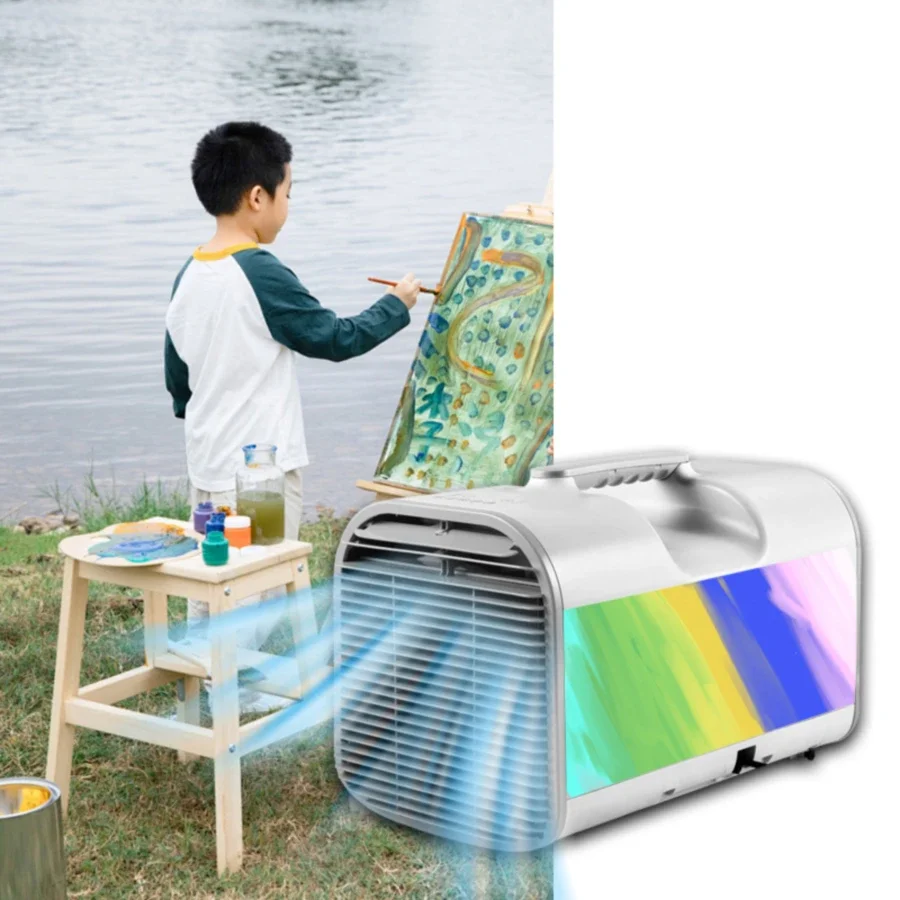2026 Portable Outdoor Camping Tent Mosquito High Speed Fast Good Cooling Mini Ac Air Conditioners Portable Mini
