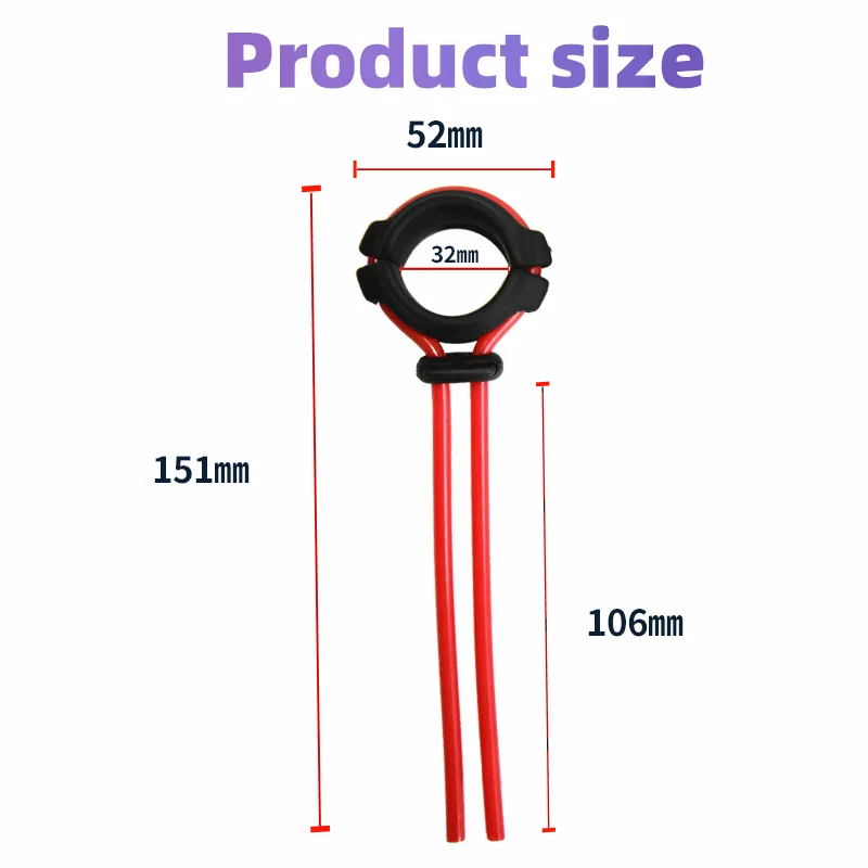 Adjustable Penis Ring Rope Male Lasting Cock Rings Delay Ejaculation Erection Silicone Cockring Sexy Toys for Adult Men Sex Shop