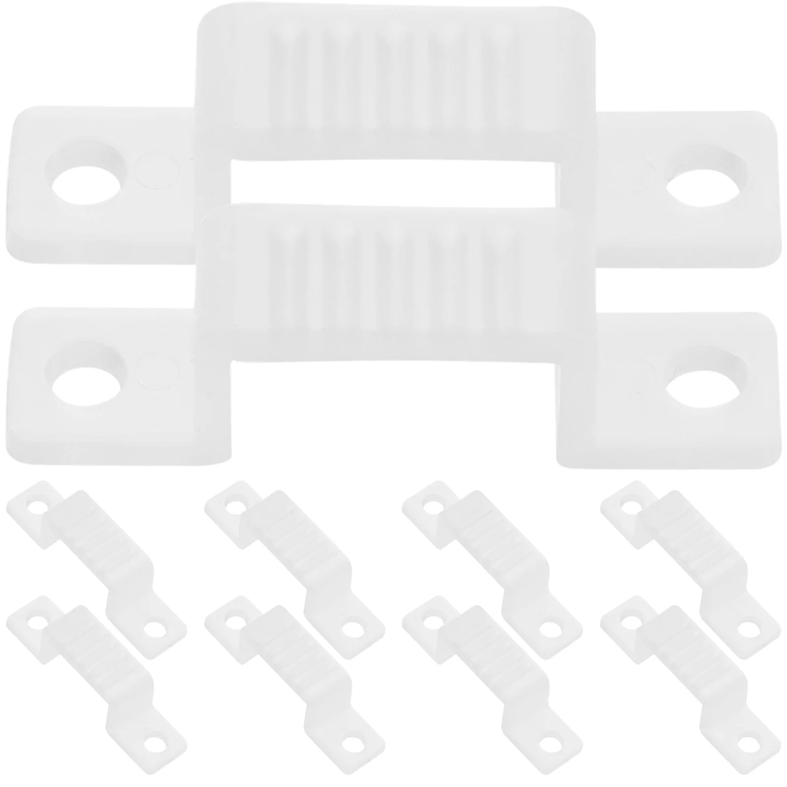 

100pcs Led Light Strip Clip Plastic Fastening Buckle High-Pressure Mounting Clamp For Lighting Accessories Holder