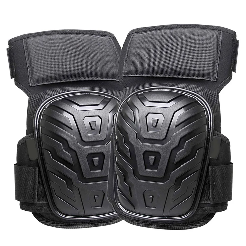 Work Knee Pads With Gel Padding Adjustable Straps For Gardening Construction Works Protective Kneepad Builder Workplace Safety