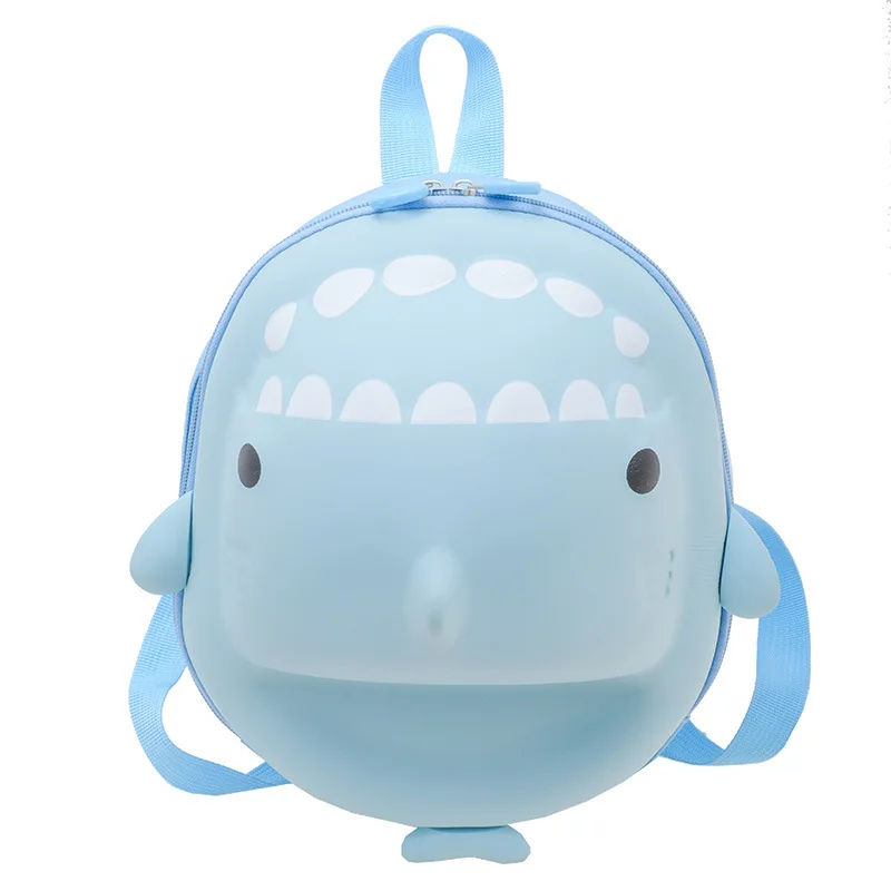 Children\'s backpack new cartoon cute shark eggshell backpack kindergarten f