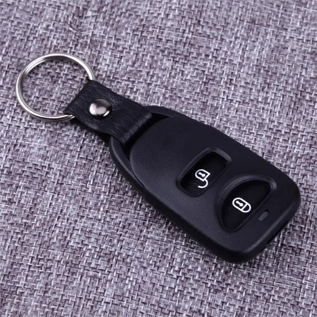 2 Auto tasto Chiave A Distanza Borsette Rimontaggio Keyless Entry Fob Case Fit per KIA Sportage 2005 2006 2007 2008 2009 2010