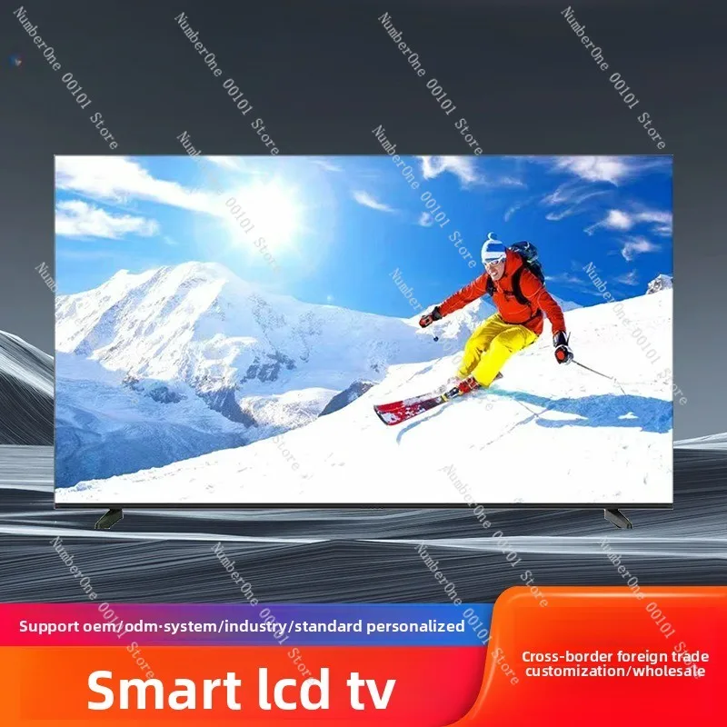 Smart LCD TV explosion-proof screen TV 4K cross-border foreign trade TV customization