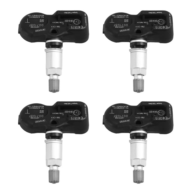

A33K-For Infiniti QX50 QX55 QX60 QX80 Nissan Altima Kicks 2014-2025 Car Tire Pressure Sensor Set- 4Pcs(40700-6WY0A 407006WY0A)