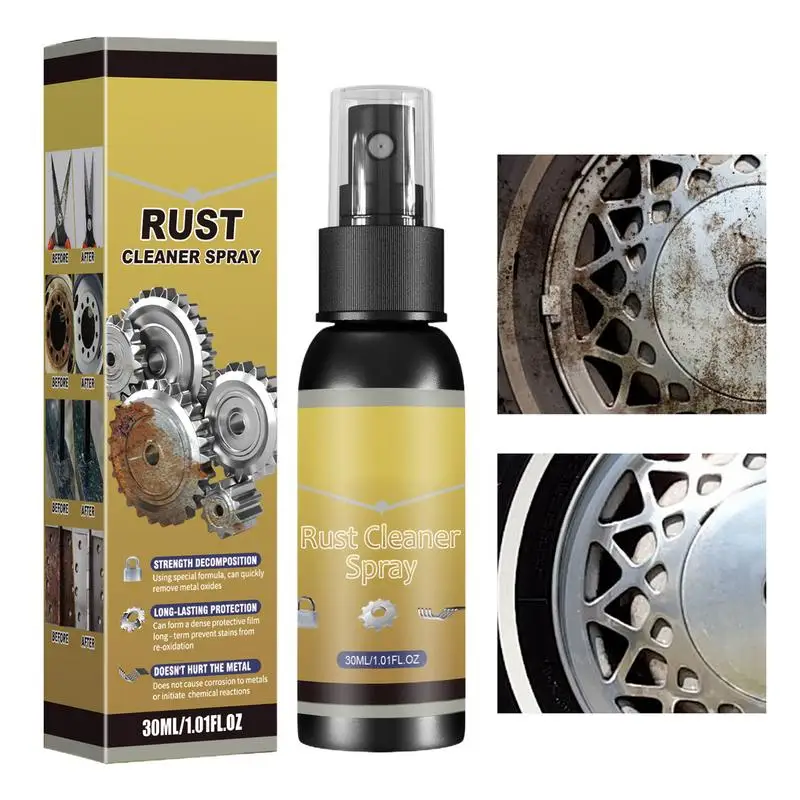 Rust Converter For Metal Stainless Steel Rust Remover 30ml Metal Rust Remover Car Rust Remover Practical Rust Dissolver For