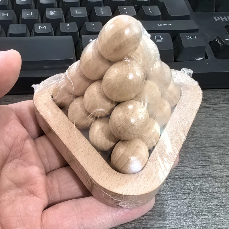 ألغاز الهرم الخشبي لتدريب المنطق الذكاء ألغاز دعابة الدماغ للمراهقين والكبار والأطفال ألعاب تعليمية ألعاب يثير العقل