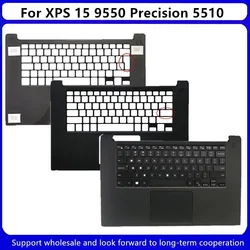 New For Kailxuling XPS 15 9550 Precision 5510 Upper Case Palmrest Cover Touchpad / Keyboard 0JK1FY JK1FY 0D6CWH D6CWH