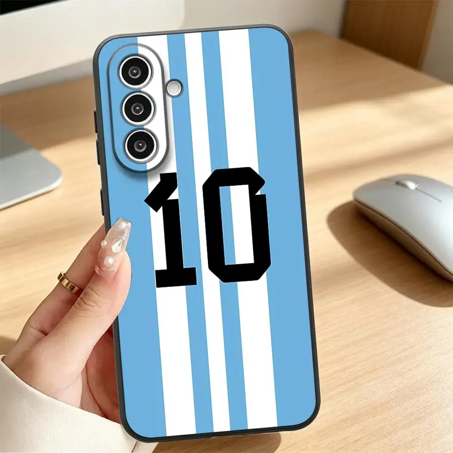 Sport Number Phone Cover Case for Samsung Galaxy A57 A52 A36 A05 A37 A06 A23 A25 A16 A53 A17 A15 A73 A51 A55 A13 A12 A41 A50 A70