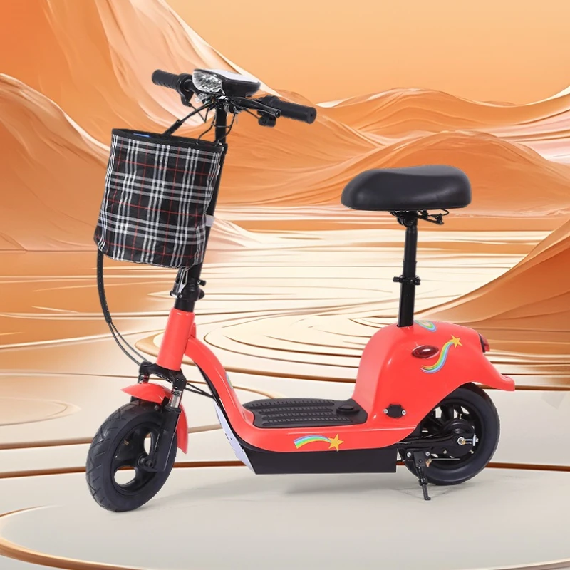 Foldable Men's Electric Scooter Women Two-wheeled Electric Scooter Scooter Commercial Furniture Monopattino Elettrico ZY60DDC