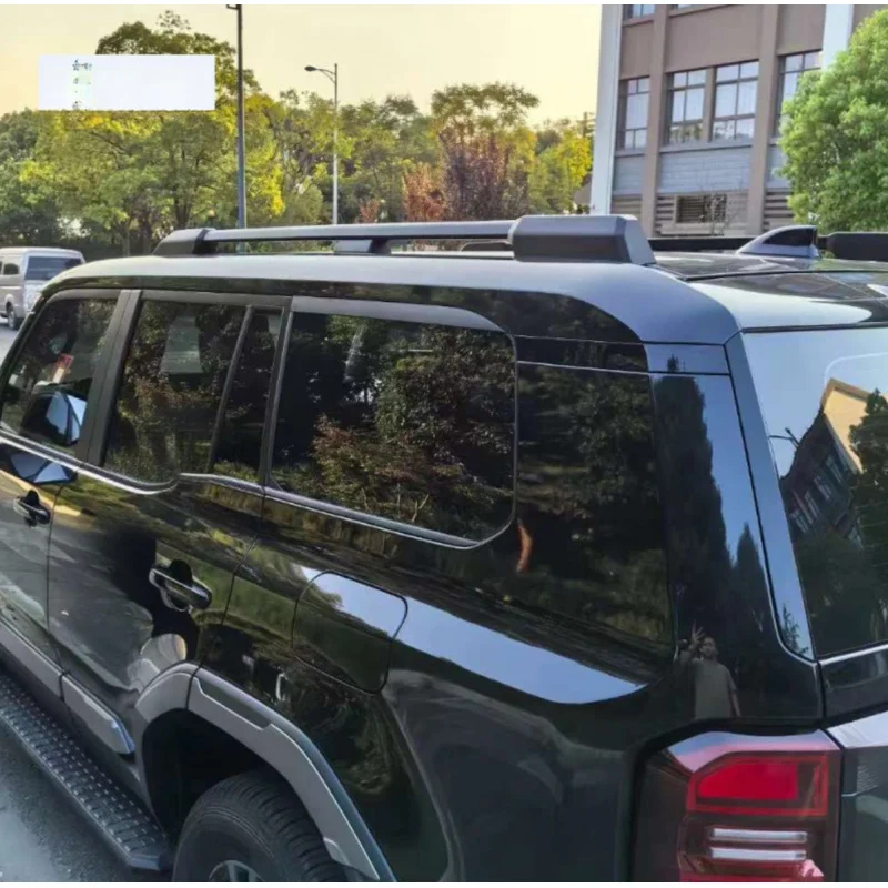 Black Large Load Roof Rack Heavy Duty Luggage 2024 New Offroad SUV Exterior Storage Mod Parts