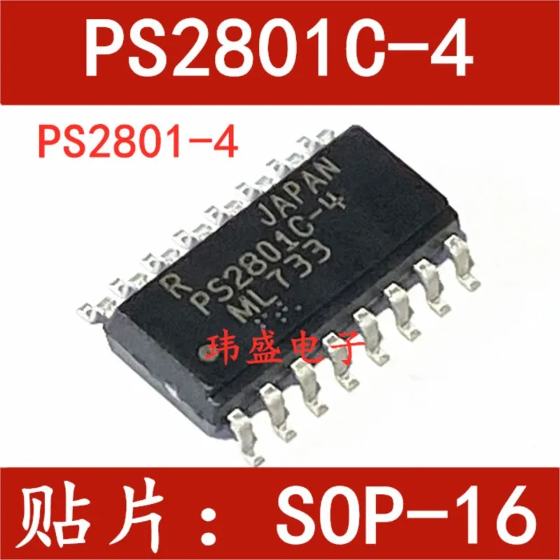 (5 Pieces) NEW PS2801-4  PS2801-4 PS2801C-4 SOP-16