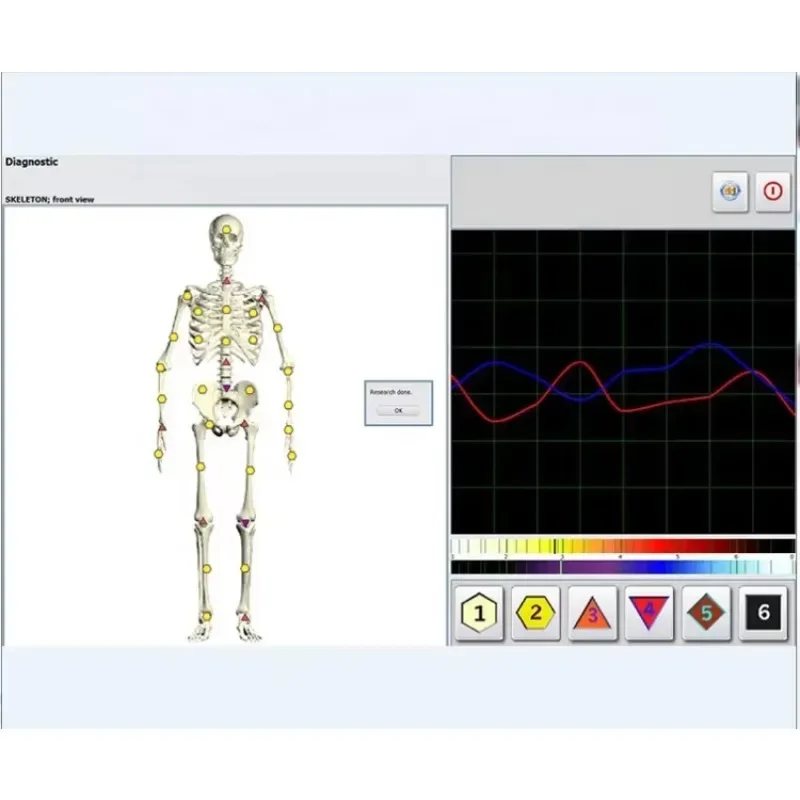2025new products complementary and alternative medicine bio scan body health analyzing device hunter 4025 NLS With headset