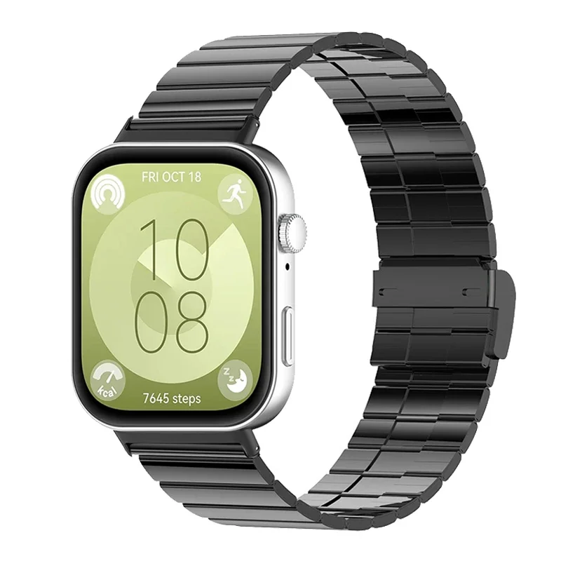 Metal Strap For HUAWEI WATCH Fit 3 Watchband For Huawei Watch Fit3 Wristband Correa reloj For huawei watch fit3 Bracelet replace