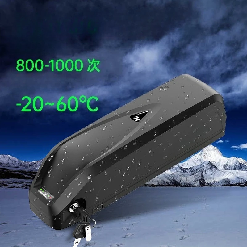 5P13S 48V 13AH Electric Vehicle Lithium Battery for 36V Mountain Bike-Hailong No.1 Type 2 Large Capacity Rechargeable Battery