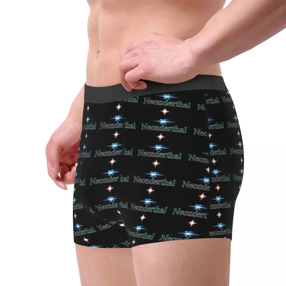 Light Neon Man's Boxer Briefs Underwear buttons Highly Breathable High Quality Gift Idea