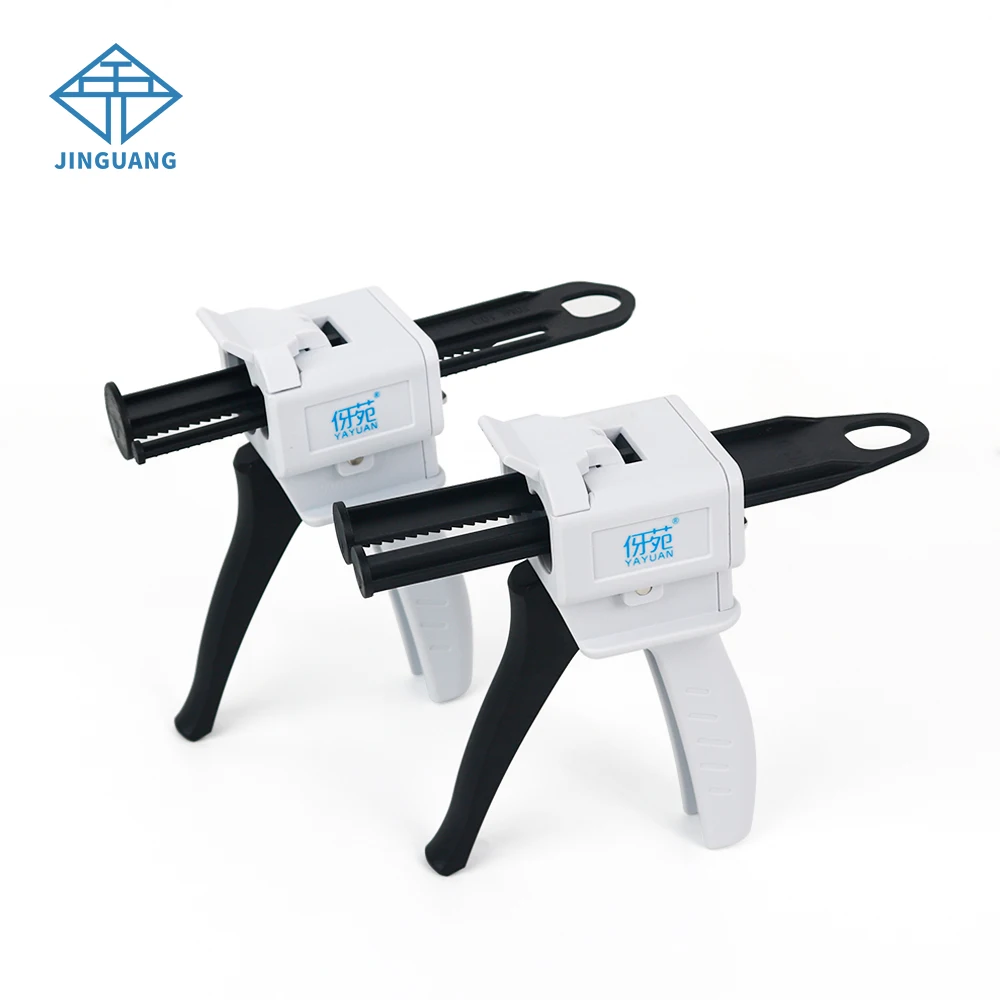 

2:1/1:1/4:1/10:1 AB Epoxy Glue Manual Dispenser Plastic Dental Impression Silicone Materials Mixing Dispenser Gun