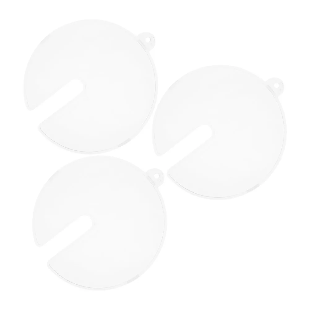 

3Pcs Kitchen Splatter Guard Cover For Mixing Bowls High Quality Anti Splash Eggs Cream Protector