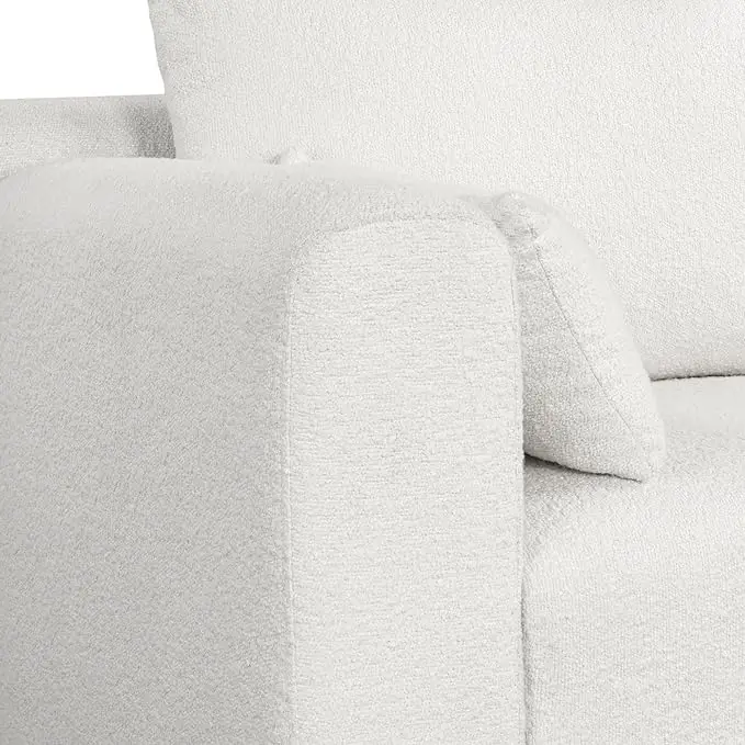 OEM/ODM Modern Design Convertible Inflatable Loveseat Sofa Comfortable Soft Fabric Small Living Spaces Apartment Workshop Villa