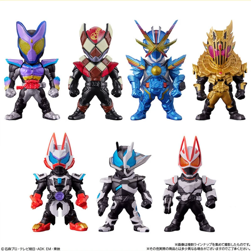 Genuine BANDAI Masked Rider CONVERGE 29 Rainbow Gotchard Gavv Ultraman Legend Action Figure Model Toys Gift for Birthday