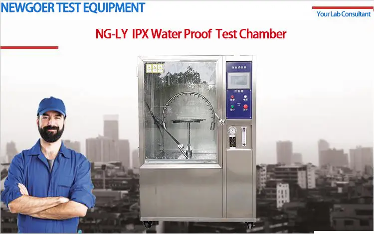 IPX123456 Test Chamber Rain Spray Resistance Tester