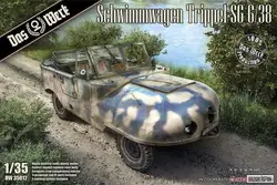 DAS WERK DW35012 1/35 Scale Schwimmwagen Trippel SG 6/38 Plastic Model