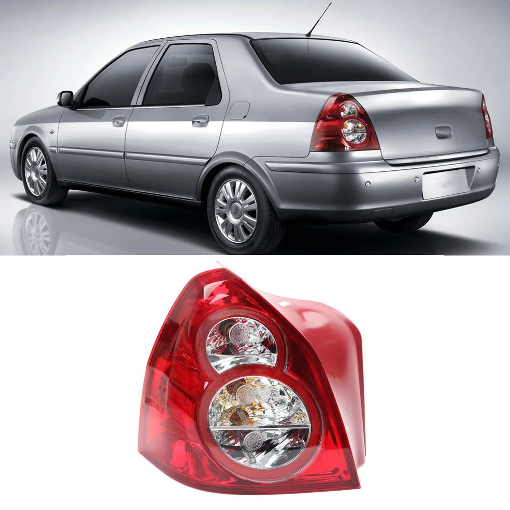 Car Rear Tail Light Brake Lamp With Bulbs For Citroen Elysee R33 2008 2010 2011 2012 2013