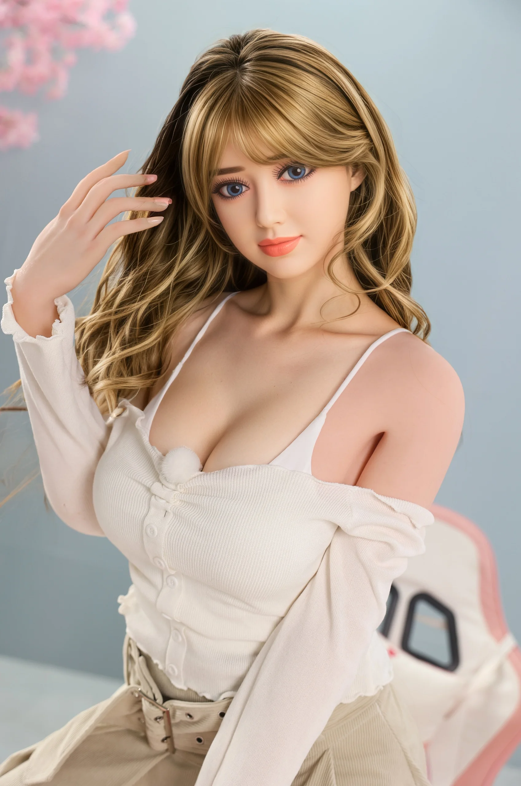 100cm Lifelike TPE Anime Doll, Movable Joints & Soft Skin with Detachable Head, Poseable Collectible Figure, Fast Local Shipping