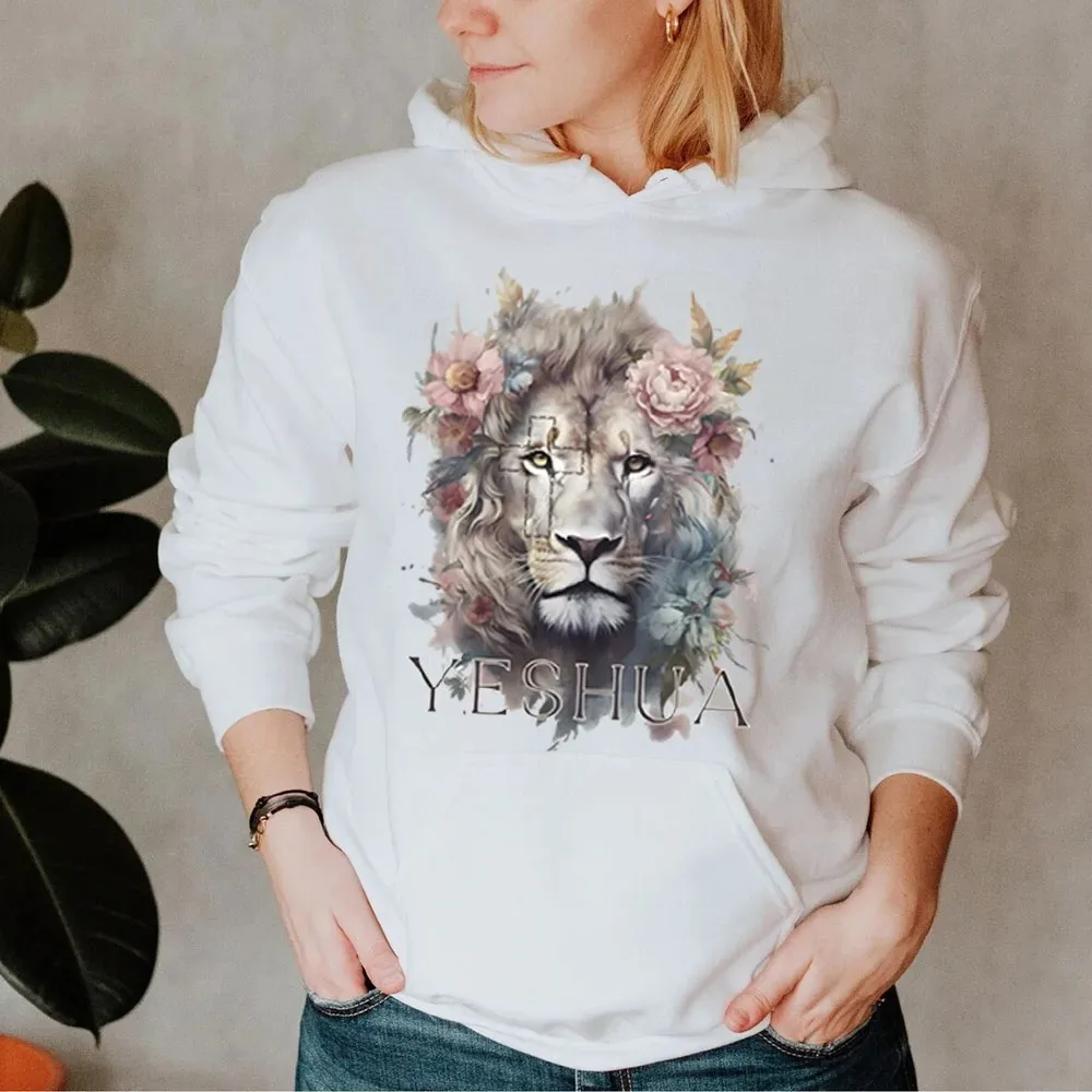 

Yeshua Christian Hoodie Men's and Women's Long Sleeve Hooded Sweatshirt Pullover Tops Sportswear Streetwear Women Clothing