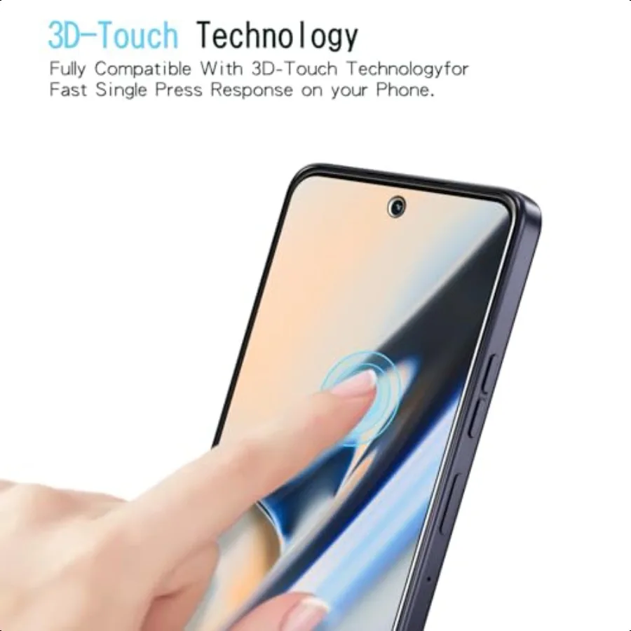 KAREEN 2 Pack Screen Protector for Motorola Moto G Power 5G 2025 Tempered Glass Film 9H Hardn Anti Scratch Bubble Free Case Fri