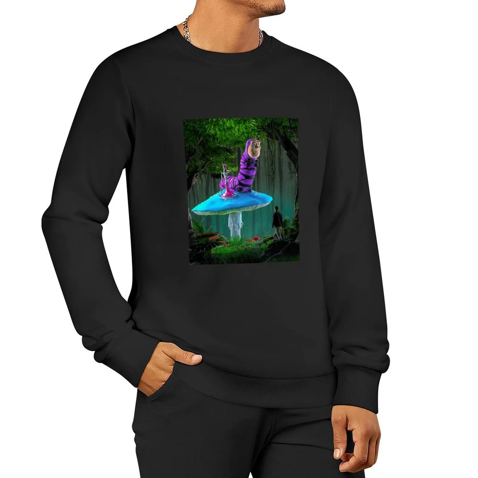 

Beeple THROUGH THE LOOKING GLASS Pullover Hoodie men clothes men's autumn clothes new sweatshirts