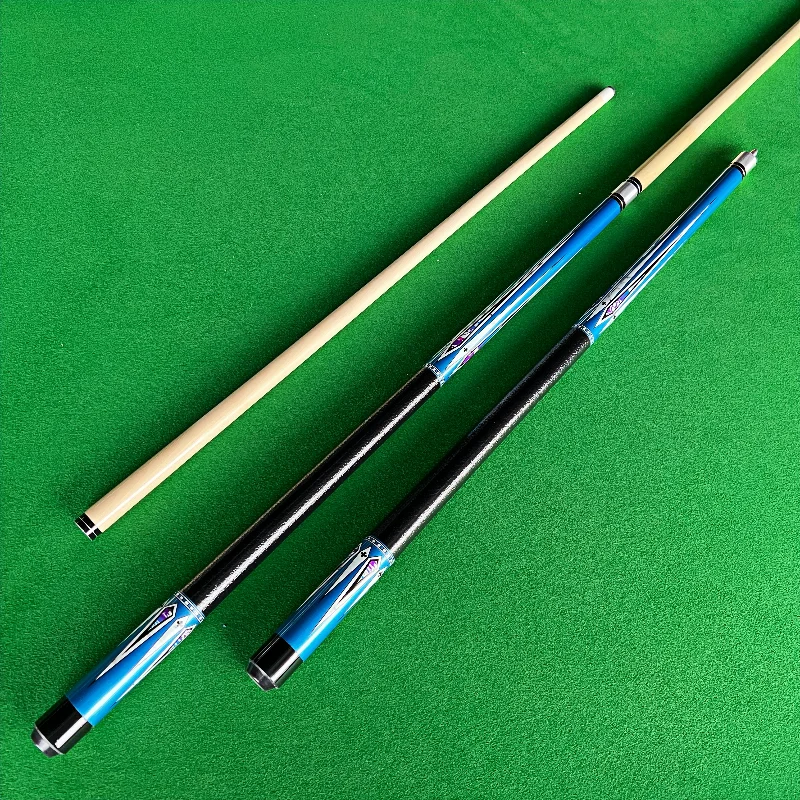 

Premium Maple Pool Cue Stick with Accurate Hitting and Exquisite Design - Stainless Steel Joint and White Iron Center Wheel