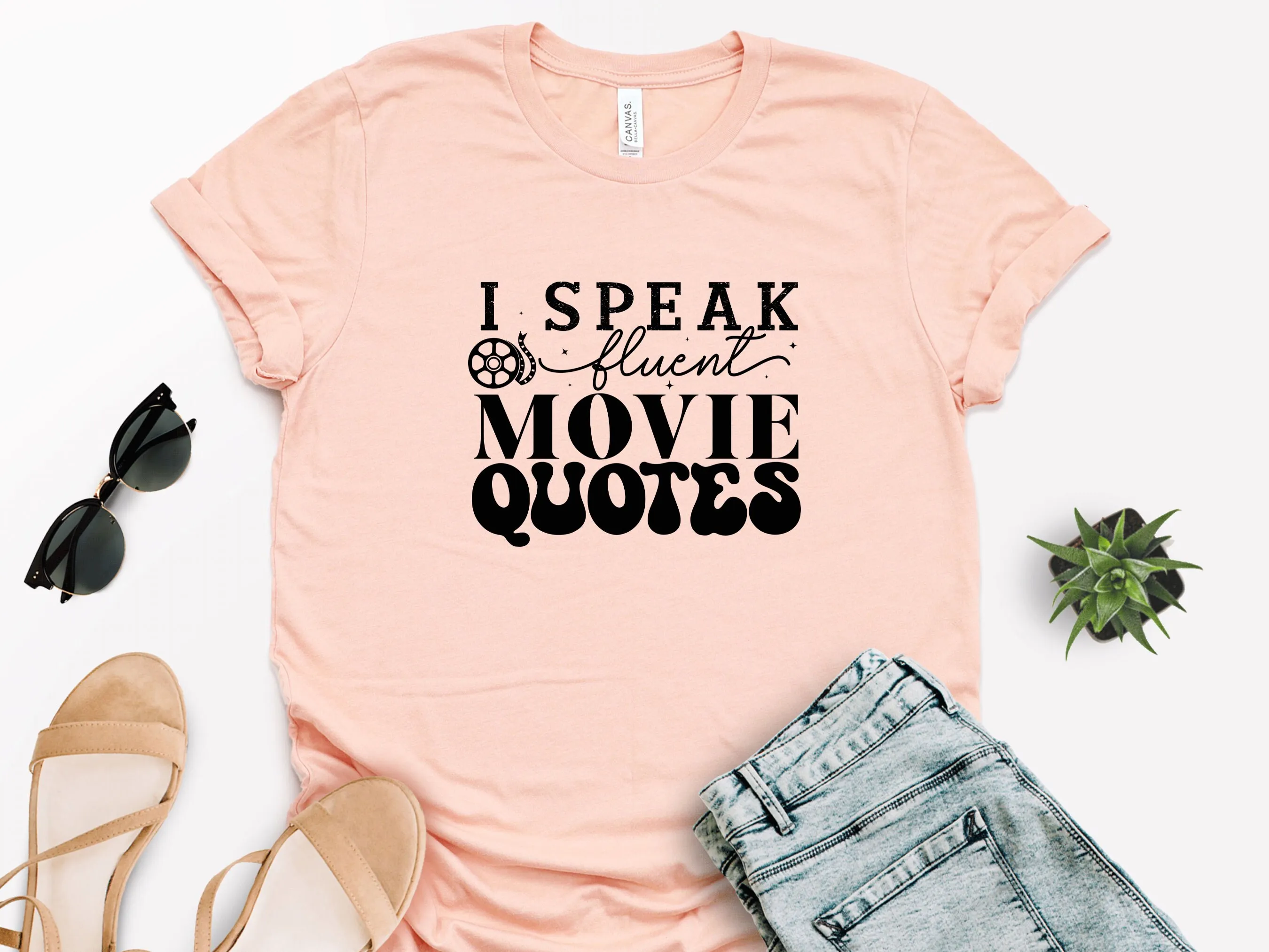 I Speak Fluent Movie Quotes T Shirt Funny Sarcastic Saying Sassy Sarcasm Humor Popular