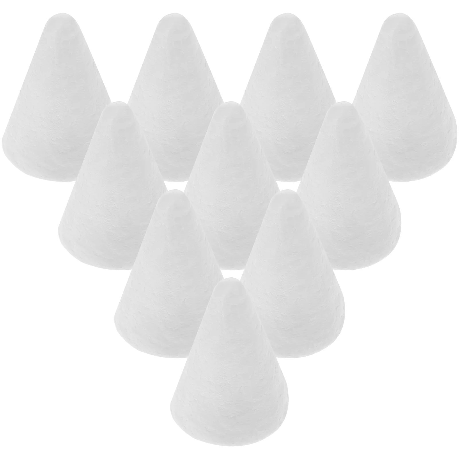 2 قطعة المخاريط رغوة 38X13.5 سنتيمتر الحرفية مخروط Diy بها بنفسك شجرة عيد الميلاد الديكور النحت مشروع الفن التعليمي #2