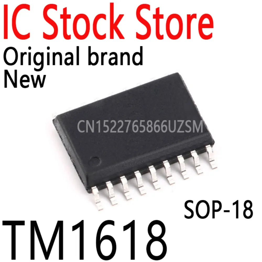 10PCS NEW And Original SOP16 SOP18 SO20 SOP24 SOP28 TM1618 TM1637 TM1620B TM1621D TM1650 TM1621C TM1628 TM1640