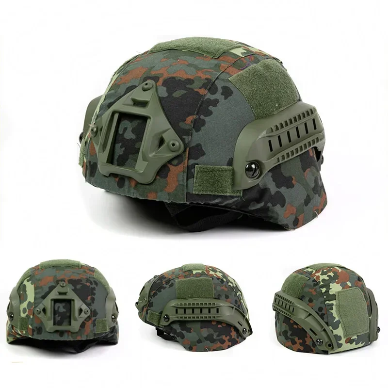 Tactical Helmet MICH2000 Cover Hunting Airsoft Outdoor Shooting Sports Camouflage Protective Helmet Cloth Cover Helmet Accessory