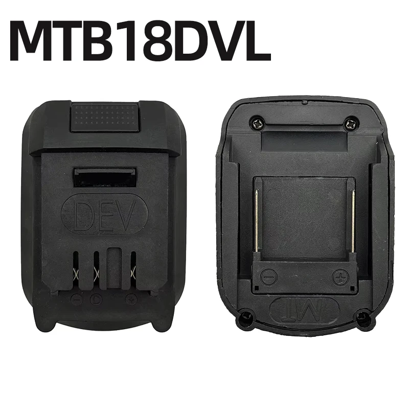 Compatible for Makita 18V Li-ion Batteries To for Devon 20V Lithium-ion Cordless Power Tools MTB18DVL Battery Adapter Converter