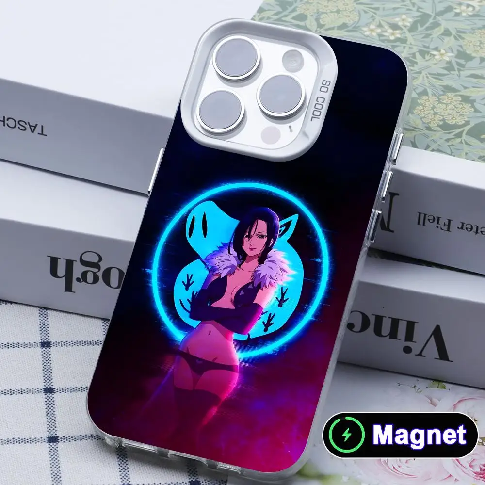 Seven Deadly Sins Merlin Phone Case for iPhone 18 17 16 15 14 13 12 11 X XR XS Air Pro Max Plus Colorful Silver Magnet Cover - view 2