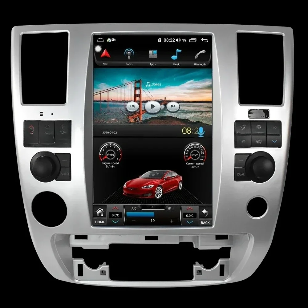Suitable For Nissan Amanda Infiniti QX56 Modified Intelligent Android Navigation Vertical Screen Wireless Carplay