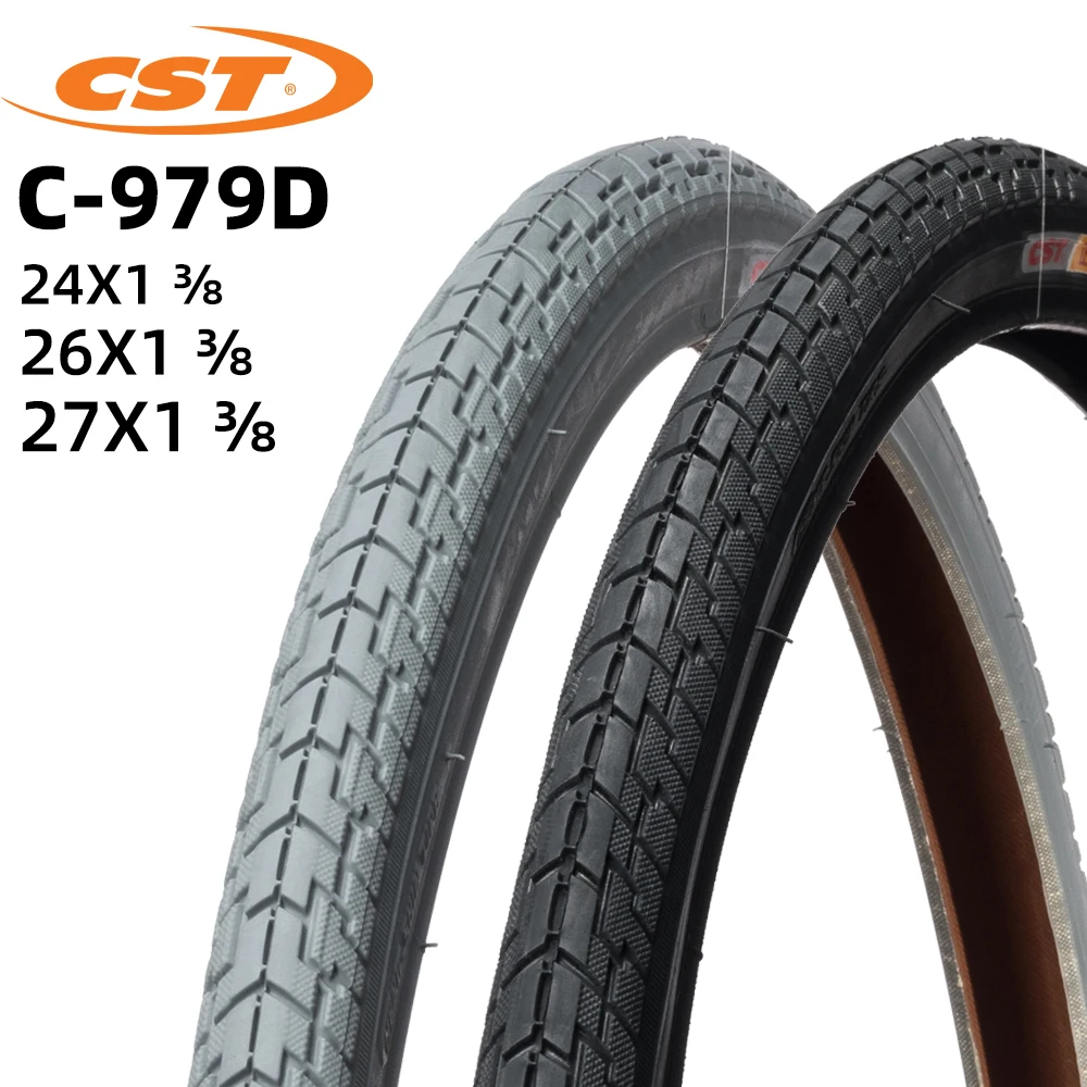 24x1⅜ 26x1⅜ 27x1⅜ 37-540 37-590 37-630 CST C-979D C979 C979D CITY BICYCLE TIRE OF TRAVEL BIKE TYRE