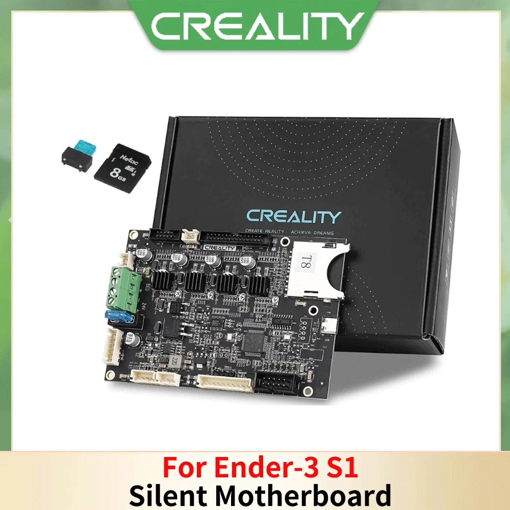 Creality Ender-3 S1 Silent 32 Bit Mainboard with SD Card Fuse And TMC2208 Drivers for Ender 3 S1 3D Printer Part